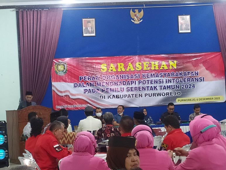 Kesbangpol Ajak Ormas Sukseskan Pesta Demokrasi 2024