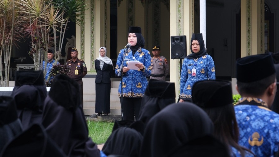 Wabup Nadia Muna Bacakan Amanat Menkomdigi di Harkitnas ke-117 Temanggung
