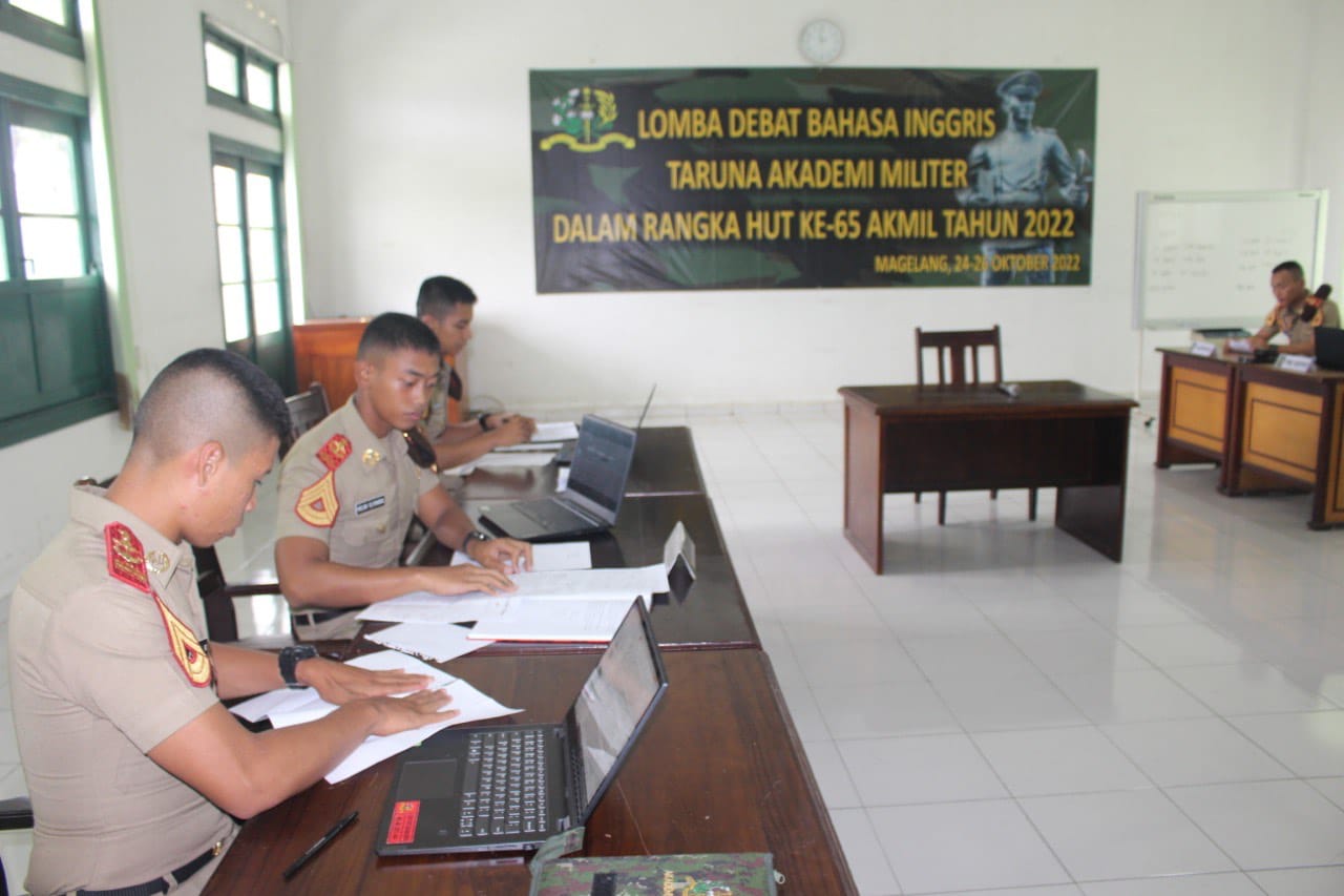 Lomba Debat Antar Taruna, Warnai HUT Akmil