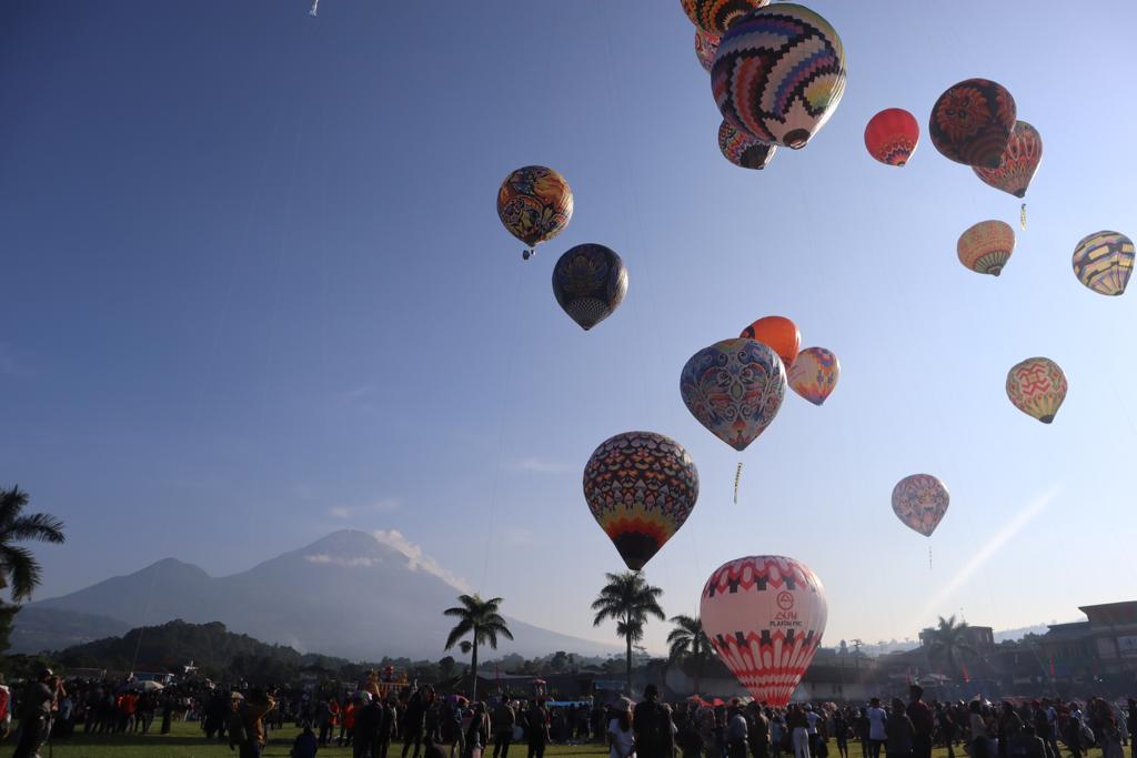 Festival Mudik, 7 Hari Wonosobo Dikepung Balon Udara