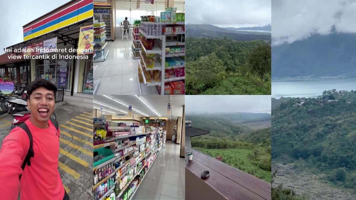 VIRAL! Indomaret dengan View Terbaik Tingkat Nasional Ternyata Ada Di Sini!