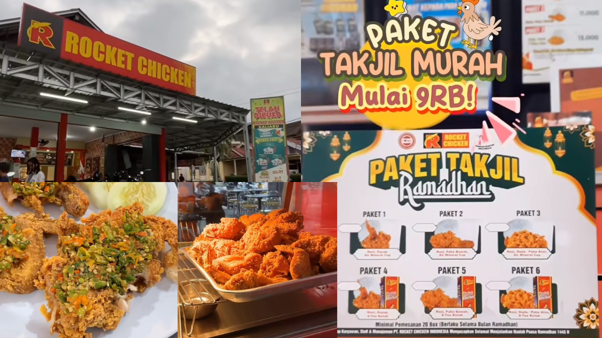 Rocket Chicken Magelang Hadirkan Promo Takjil Ramadhan Dengan Harga Pelajar Cocok Untuk Acara Bukber!!
