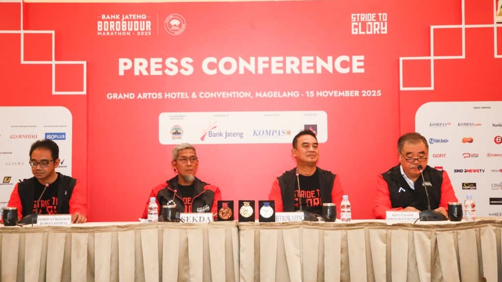 Sekda Jateng Perkirakan Perputatan Ekonomi di Borobudur Marathon 2025 Lampaui Rp73 Miliar