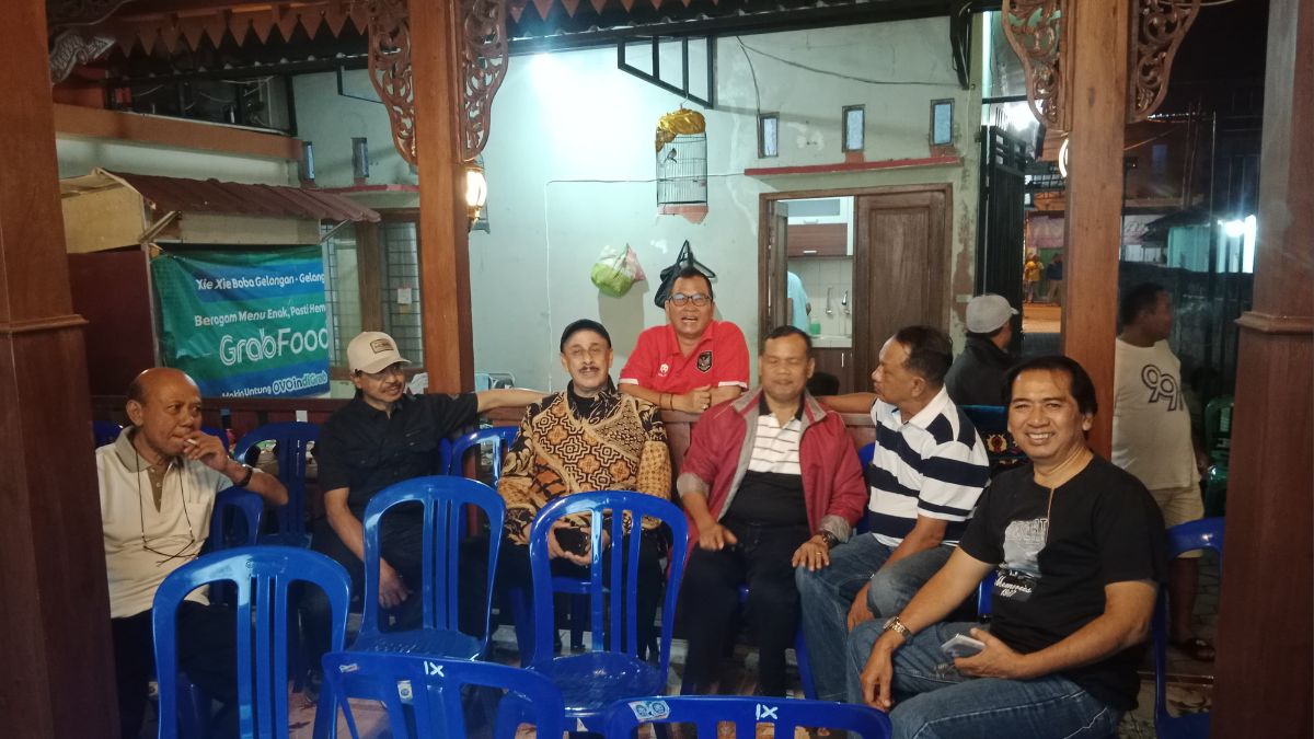 Elit Parpol Kota Magelang Nobar Timnas di Kediaman Joko Budiyono, Sinyal Dukungan?