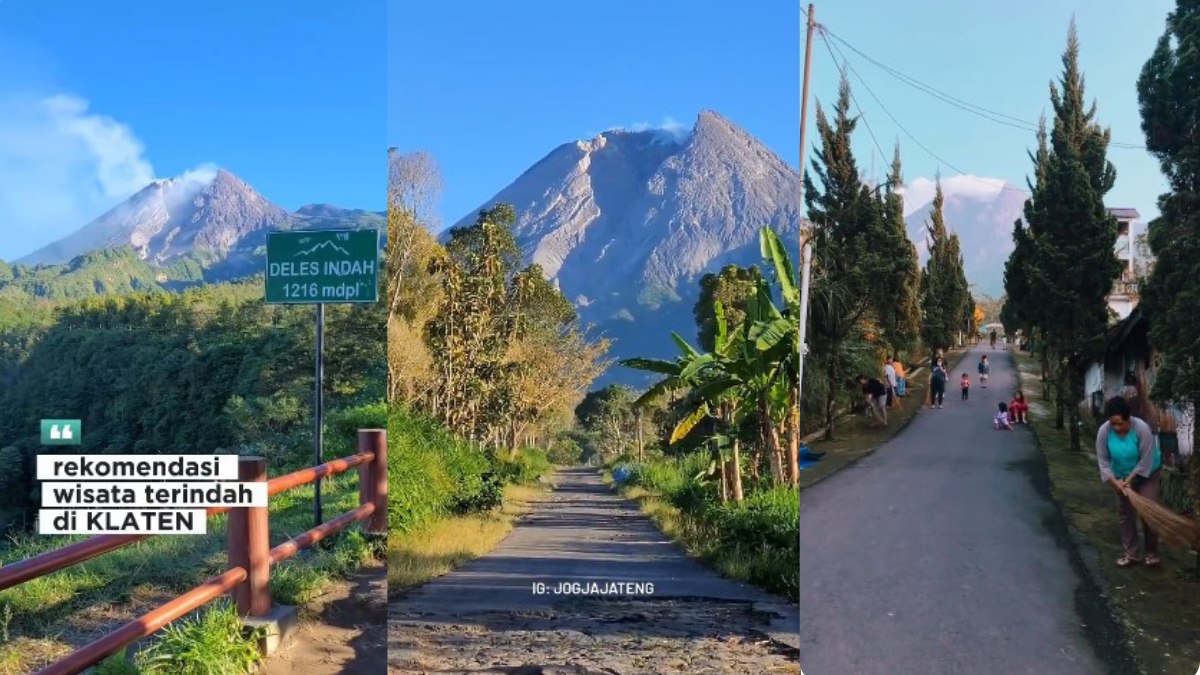 Hanya Berjarak 4 Km dari Puncak Merapi, Desa Terindah Ini Jadi Islandia-nya Jateng