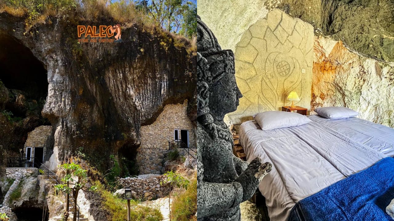 UNIK! Hotel di Paleo Stone Age Jogja Tawarkan Pengalaman Anti Mainstream Menginap Dalam Goa 
