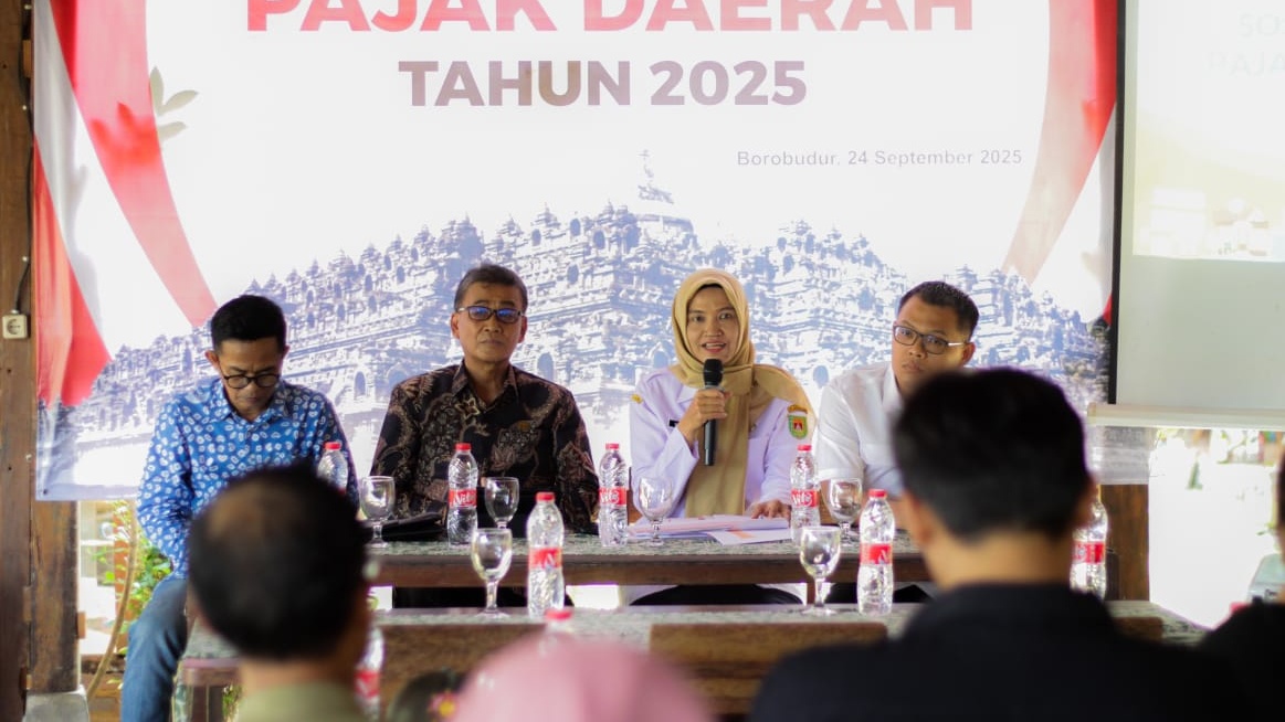 PAD 2025 Kabupaten Magelang Baru Tercapai 23,63 Persen, Pemkab Perkuat Tata Kelola Pajak Daerah
