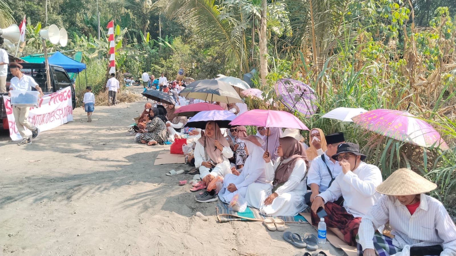 Doa Bersama Tolak Tambang Pasir Progo, Warga Sambeng Magelang Tuntut Penutupan