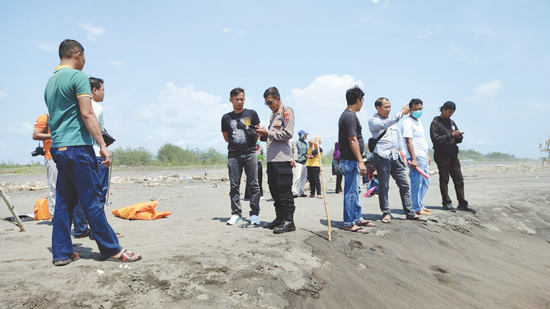 Sesosok Mayat Bayi Laki-Laki Ditemukan di Pantai Desa Keburuhan Purworejo