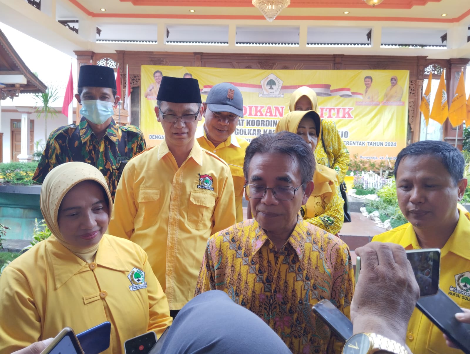 Rakor Pimdes Partai Golkar, Yuli Hastuti Nyatakan Siap Maju Pilkada Purworejo