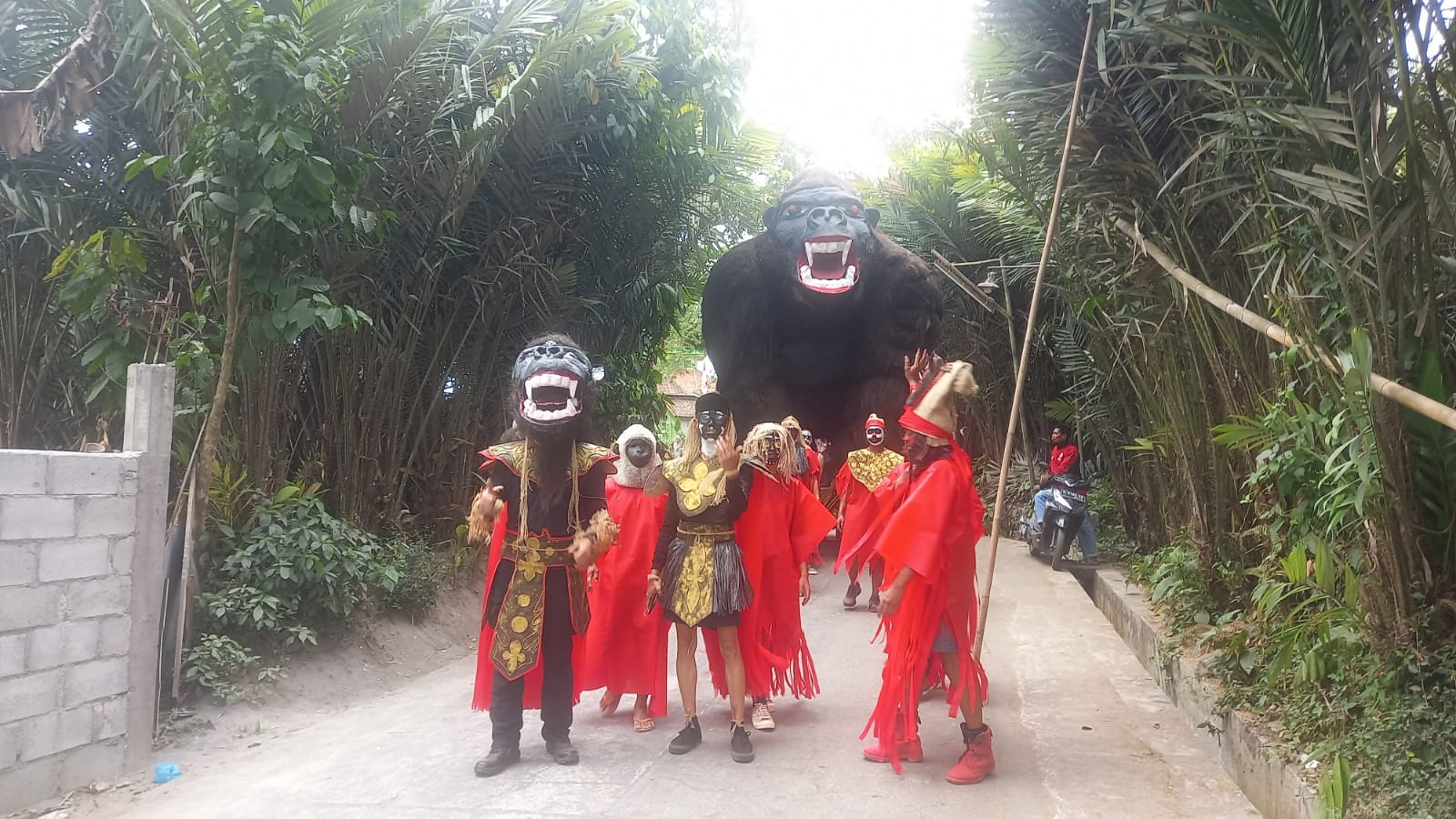 Karnaval Merti Dusun Pule Magelang Berlangsung Meriah