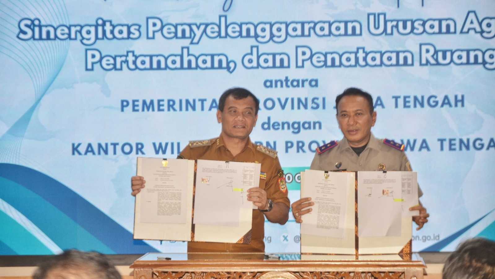 240 Sertifikasi LP2B 2025 Disiapkan, Pemprov Jateng dan BPN Tanda Tangani Nota Kesepakatan