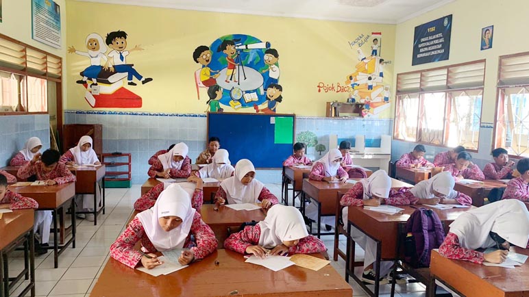 Melihat Bakat Prestasi Siswa, SMP Negeri 8 Magelang Gelar Tes Diagnostik