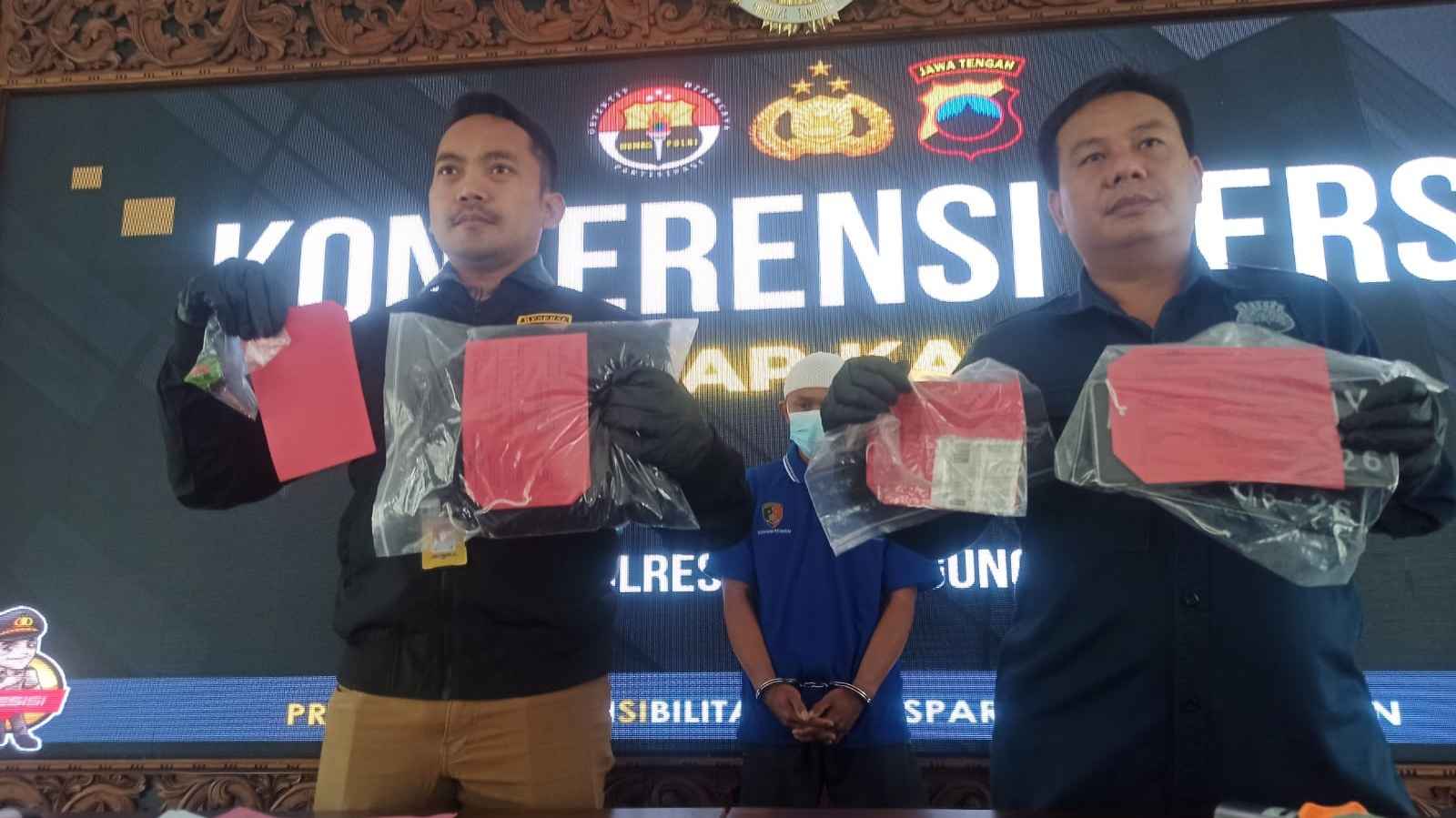 Nekat Curi Motor Tetangga, Pemuda di Temanggung Dibekuk Polisi Berkat Kesigapan Warga