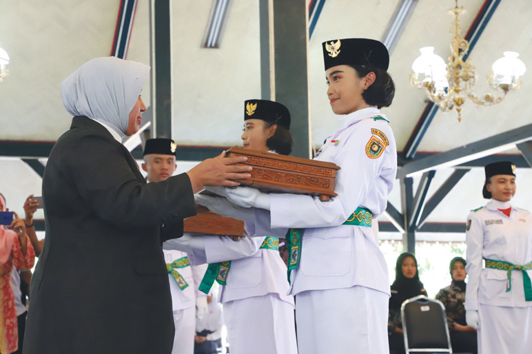 30 Anggota Paskibraka Purworejo Dikukuhkan