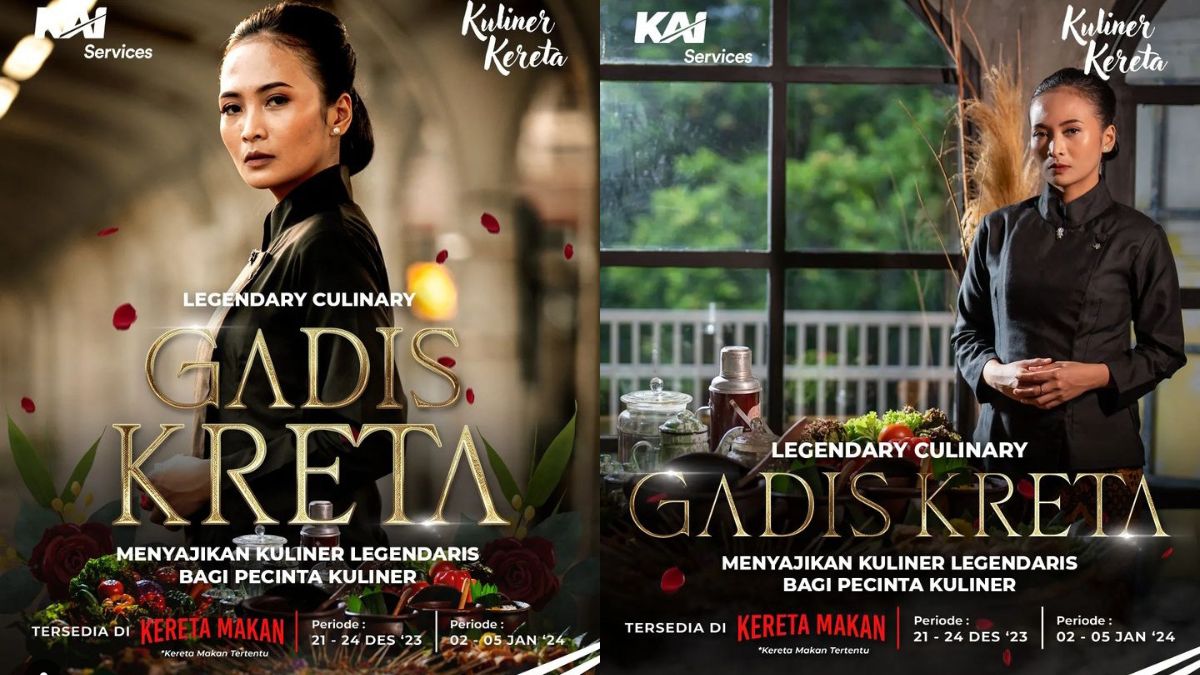 KAI Hadirkan Legendary Culinary Gadis Kreta di Liburan Tahun Baru 2024, Siap Mencoba?