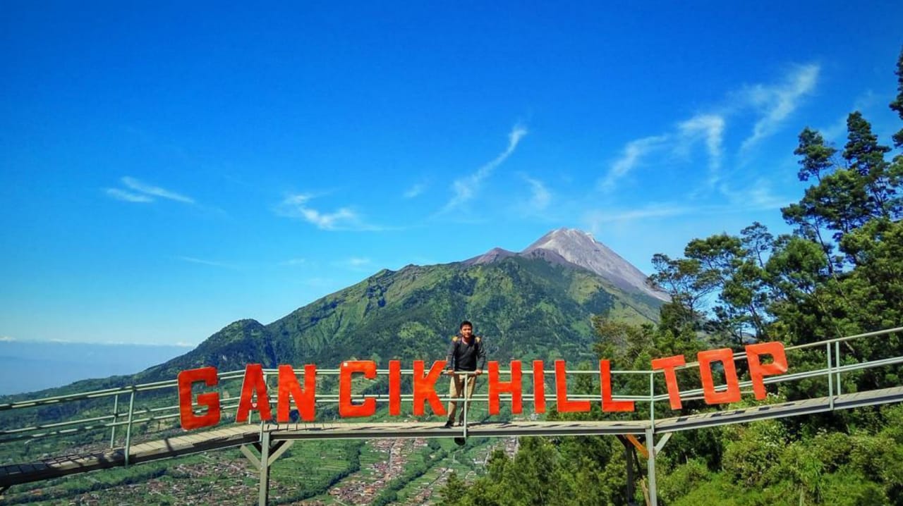 Bukit Gancik Selo Boyolali, Tempat Sempurna Menikmati Keindahan Alam dari Ketinggian Tanpa Harus Treking!