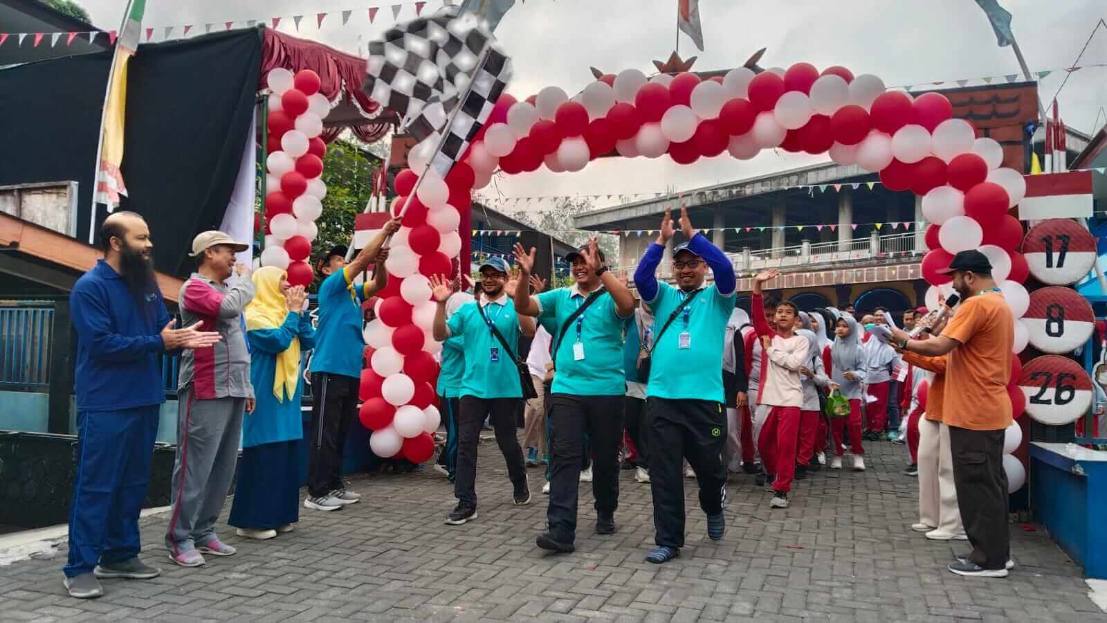 Bukan Sekadar Jalan Sehat, 700 Keluarga Besar SD Muhammadiyah Tempuran Bertemu dan Berbaur
