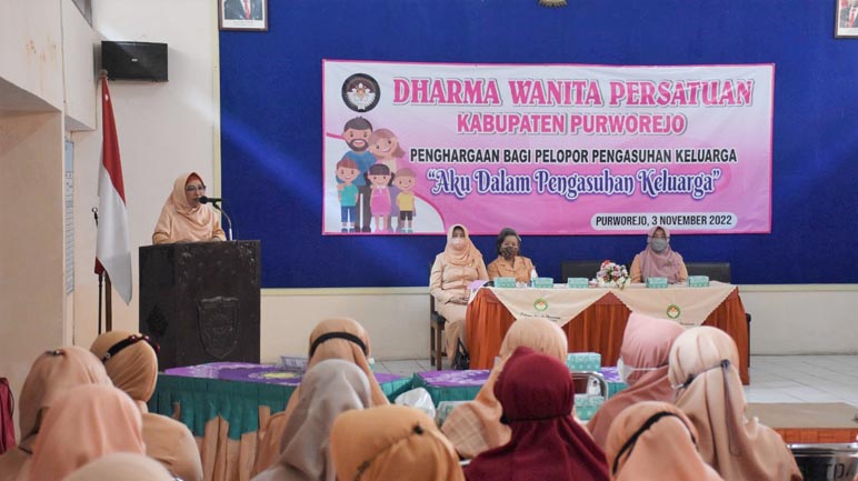 Jaring Ibu Hebat, Dharma Wanita Purworejo Gelar Lomba Pelopor Pengasuhan Keluarga 