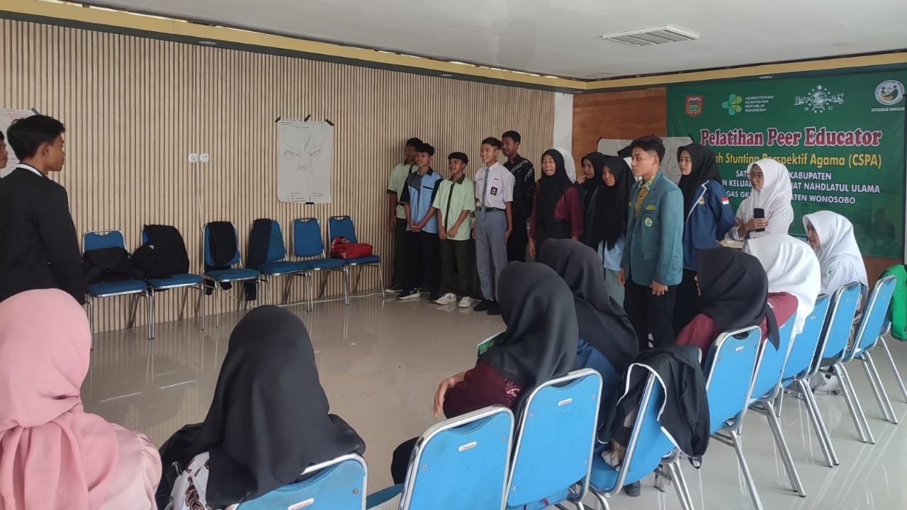 Cegah Stunting, GKMNU Wonosobo Latih 600 Anggota Komunitas Remaja