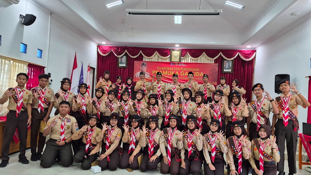 SMP Negeri 3 Magelang Sukses Cetak 37 Pramuka Garuda