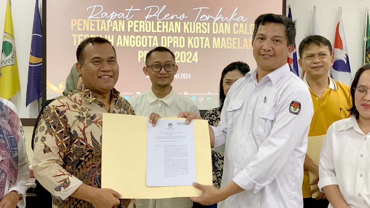 Daftar Caleg Terpilih Resmi KPU Kota Magelang 2024-2029 Berdasarkan Perolehan Suara Terbanyak