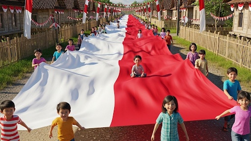 Sambut HUT RI, Inilah Dusun yang Paling Kreatif di Magelang