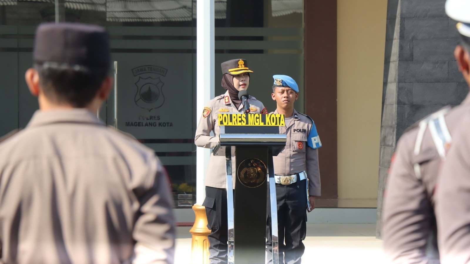 Kapolres Magelang Kota Pimpin Apel Konsolidasi Operasi Ketupat Candi 2025