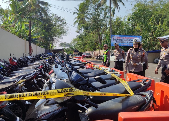 106 Motor Diamankan Saat Balap Liar di Parakan, Mayoritas Pelaku Masih di Bawah Umur