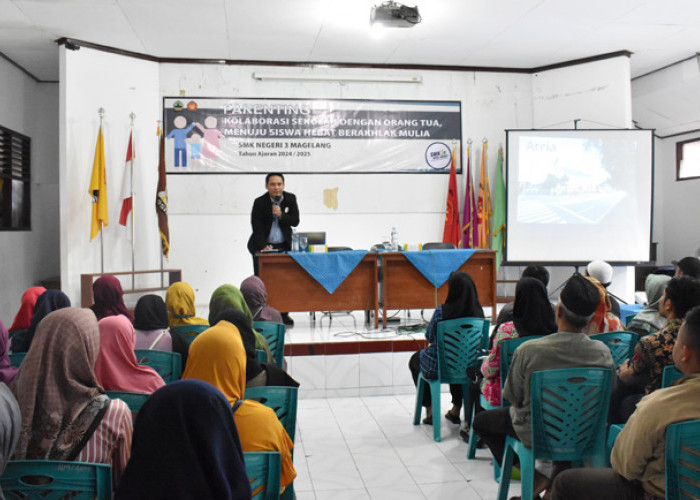 SMK Negeri 3 Magelang Kolaborasi dengan Orangtua melalui Parenting