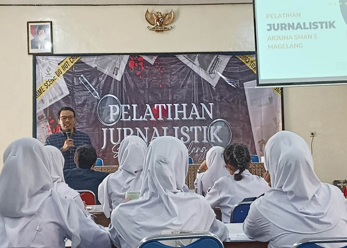 SMA Negeri 5 Magelang Gelar Pelatihan Jurnalistik untuk Siswa Ekstrakurikuler Arjuna