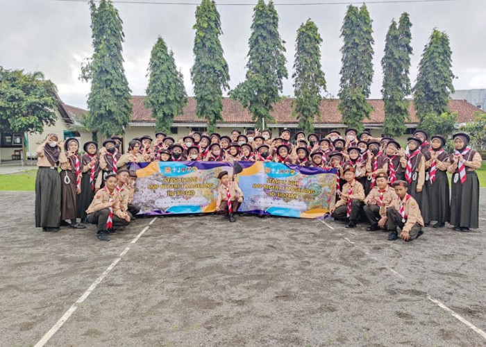 Keren! Pramuka SMP Negeri 3 Magelang Ikuti Jambore Tingkat Dunia