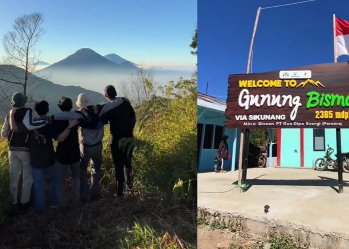 Cantiknya Puncak Gunung Bismo Via Sikunang yang Hanya Memakan 1 Jam Pendakian !