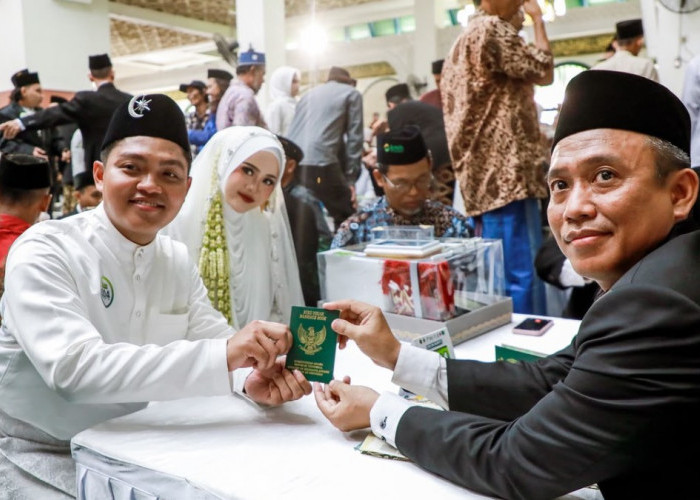 62 Pengantin Baru Nikah Massal di Jawa Tengah, Langsung Dapat Modal Usaha Sampai Paket Bulan Madu