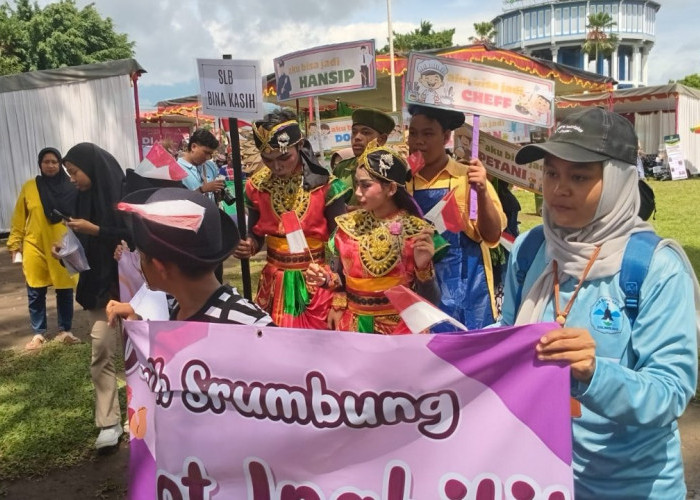 Siswa Difabel se-Kedu Raya Peringati Hari Disabilitas di Kota Magelang