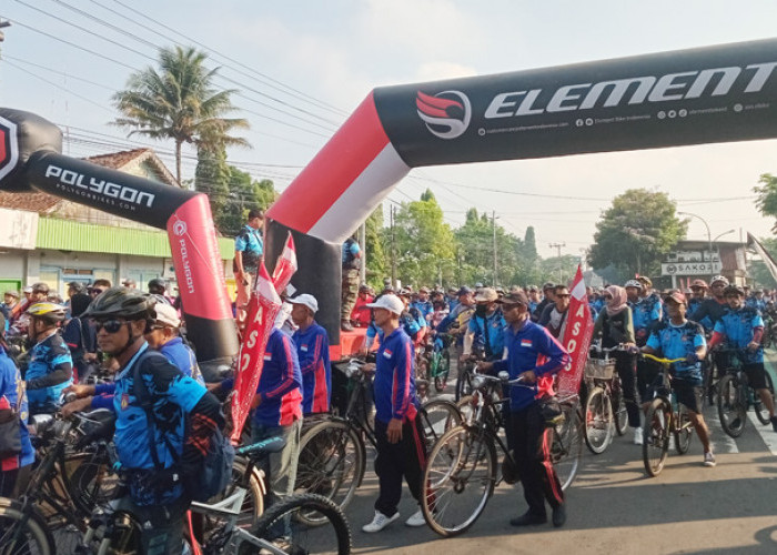 HUT TNI ke-79 Ribuan Goweser Padati Lapangan Makodim Magelang