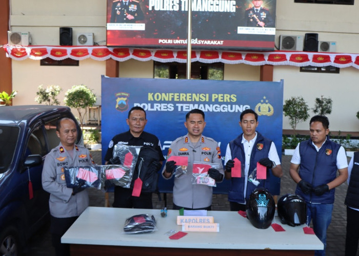 Polres Temanggung Bongkar Modus Ganjal ATM di Kranggan, Dua Spesialis Bobol Rekening Rp20 Juta Ditangkap