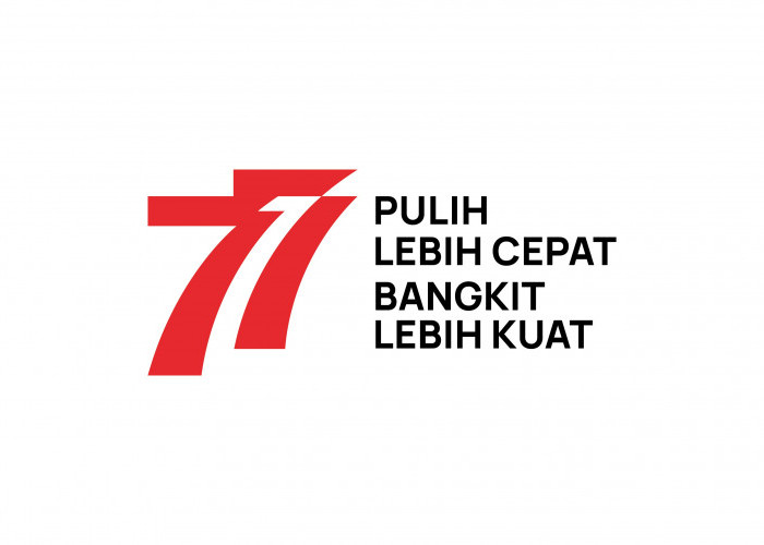 Logo HUT RI Ke-77 yang diresmikan
