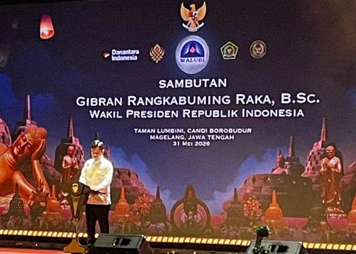 Wapres Gibran di Waisak Borobudur: Toleransi Jadi Modal Kuat Pembangunan Bangsa