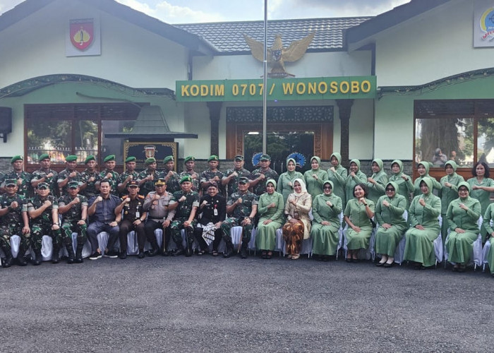 Kunjungi Wonosobo, Pangdam IV: Jangan Rusak Citra TNI