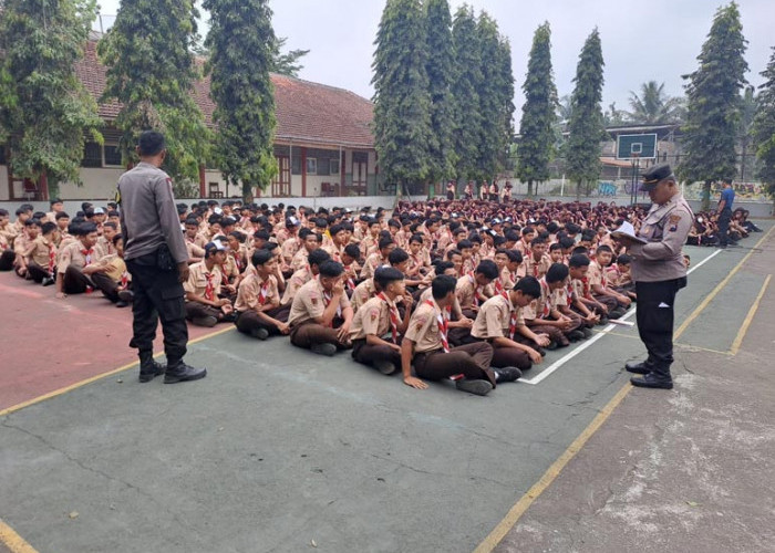Siswa SMPN 1 Borobudur Mendapatkan Pembinaan ‘Stop Bullying’ dari Polresta Magelang