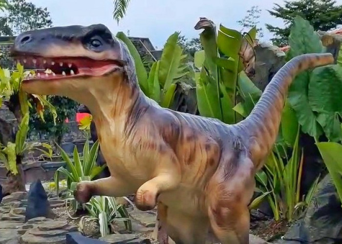 Homosapiens Park Jadi Wisata Baru Magelang yang Berkonsep Era Zaman Purba