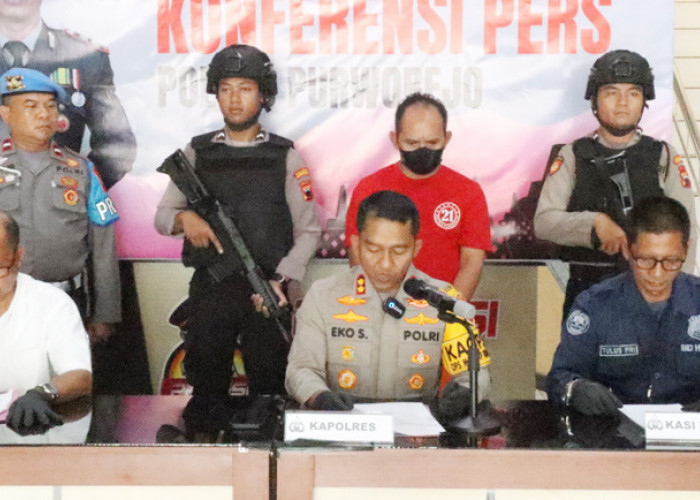 Pemakai Sabu Diamankan Polisi Saat Transaksi Narkoba di Purworejo, Barang Bukti Diselipkan di Baliho