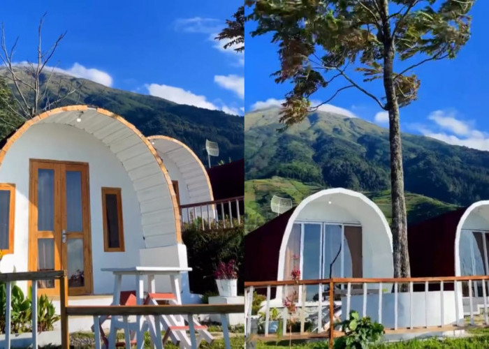  Glamping Unik Dengan View Cantik Gunung Sumbing, Staycation Jadi Lebih Asyik Di Trianggulasi Magelang