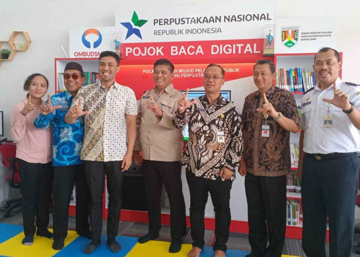 Tingkatkan Literasi Masyarakat, Disperpusip Kota Magelang Hadirkan Pojok Baca Digital di Terminal Tipe A Tidar