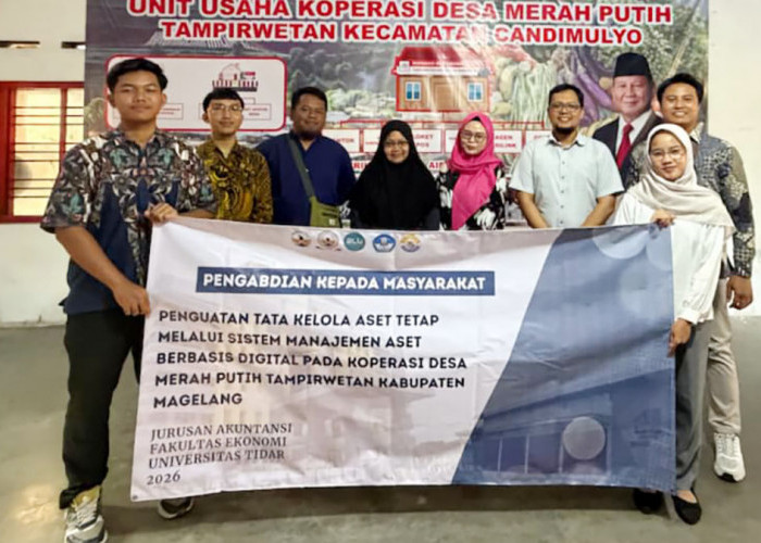 PKM FE Untidar Dorong Digitalisasi Aset Koperasi Tampirwetan Magelang Lewat Barcode