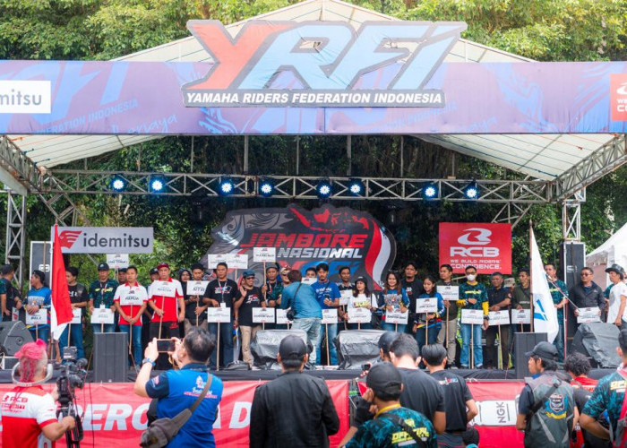 Ribuan Bikers Yamaha Meriahkan Jambore Nasional ke-5 YRFI di Yogyakarta