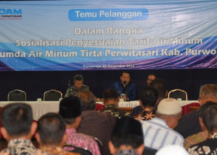 Tarif PDAM Purworejo Naik Rp370 Mulai Tahun 2023, Penyesuaian Disetujui Pelanggan