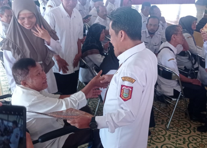 127 PNS Terima SK Pensiun, BKD Wonosobo Janji Pengisian Kekosongan Jabatan Dilakukan Secara Sportif