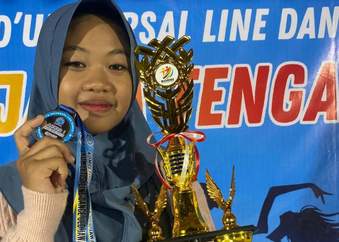 Mengukir Prestasi dan Menekuni Hobi, Amira Nugraheni Syahida Raih Emas Line Dance di Jawa Tengah